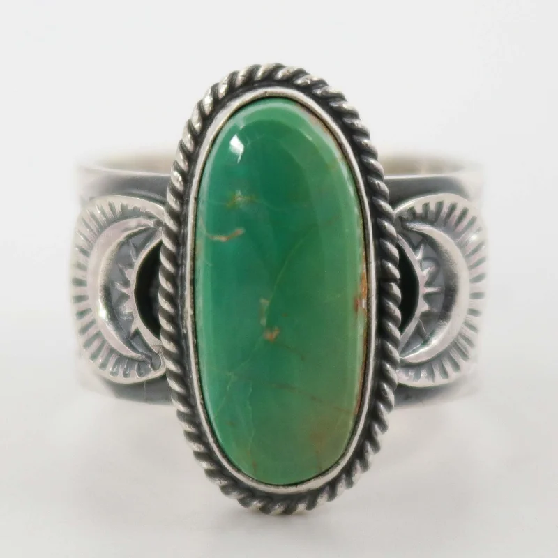 Dot design rings-Royston Turquoise Ring