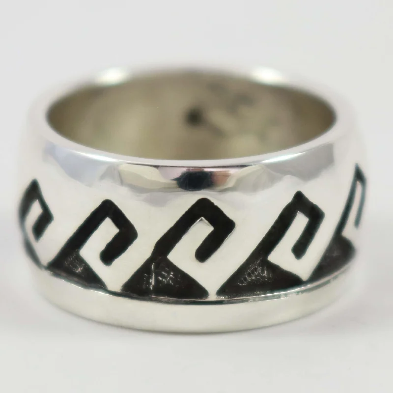 Ethnic pattern rings-Water Wave Ring