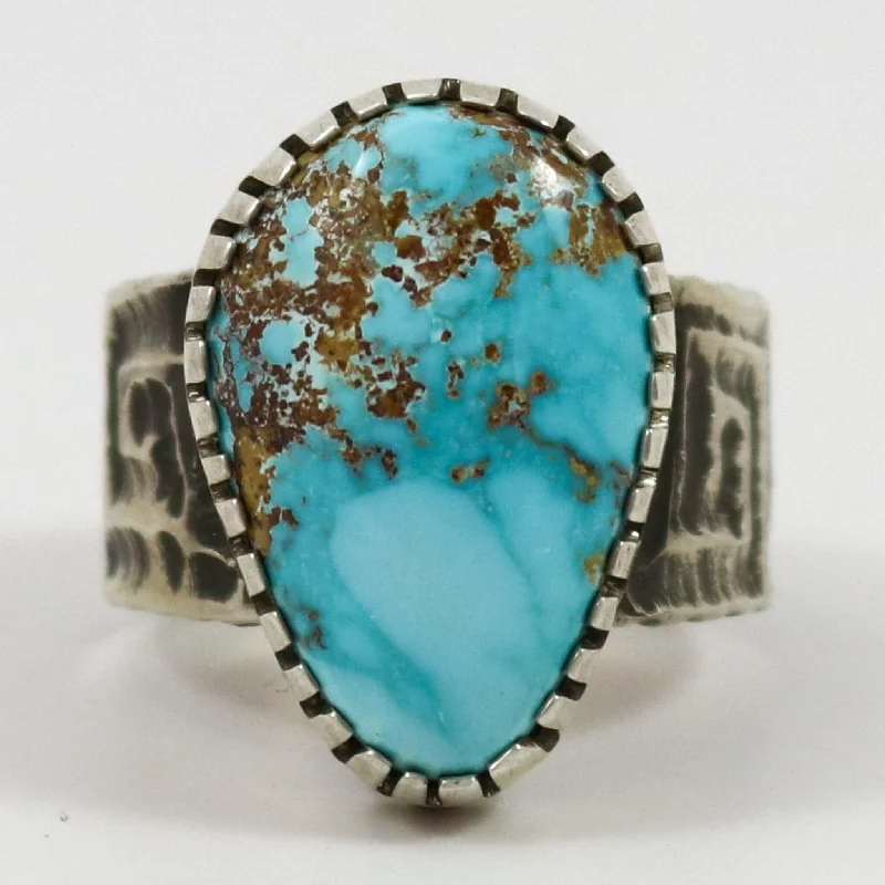 Beaded gem rings-Hidden Valley Turquoise Ring