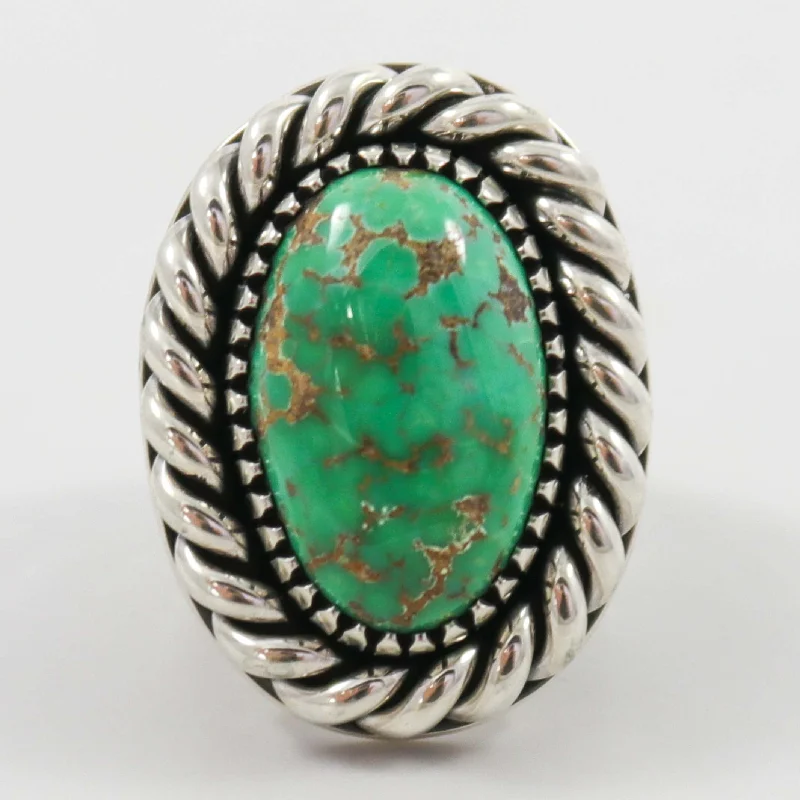 Two-tone rings-Carico Lake Turquoise Ring