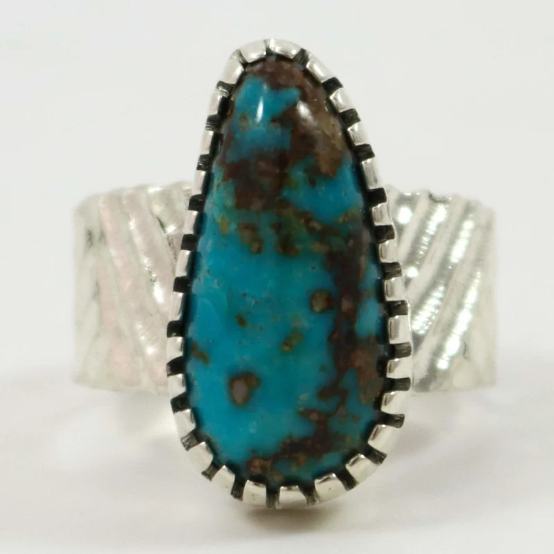 Sleek modern rings-Candelaria Turquoise Ring