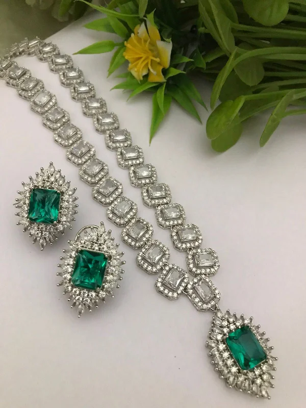 Slim threader earrings-Celebrities Inspired Statement Polki Necklace Earrings Set, Bollywood Design Statement Polki Necklace Set, Indian Bridal Statement Jewelry Set, Pakistani Wedding Polki Necklace Set, Indian Bridal Polki Jewelry Set