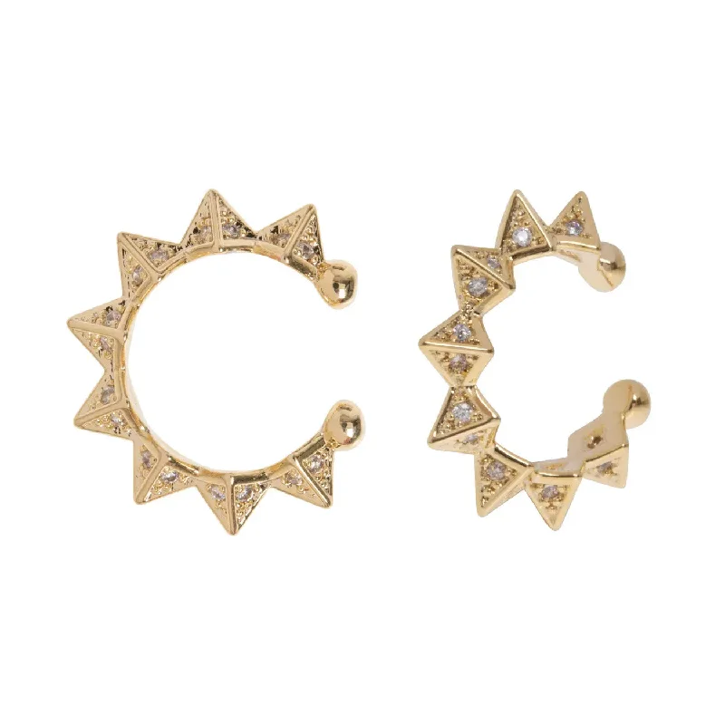 Anchor theme earrings-Gabbi - Spike Ear Cuff