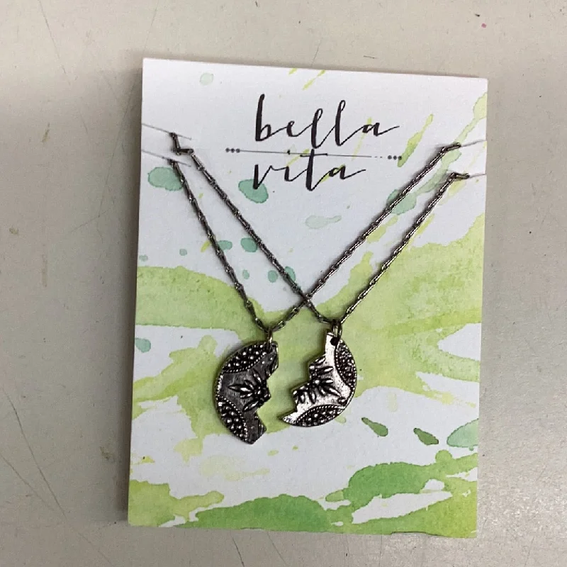 Sun pendant necklaces-Bella vita connection collection