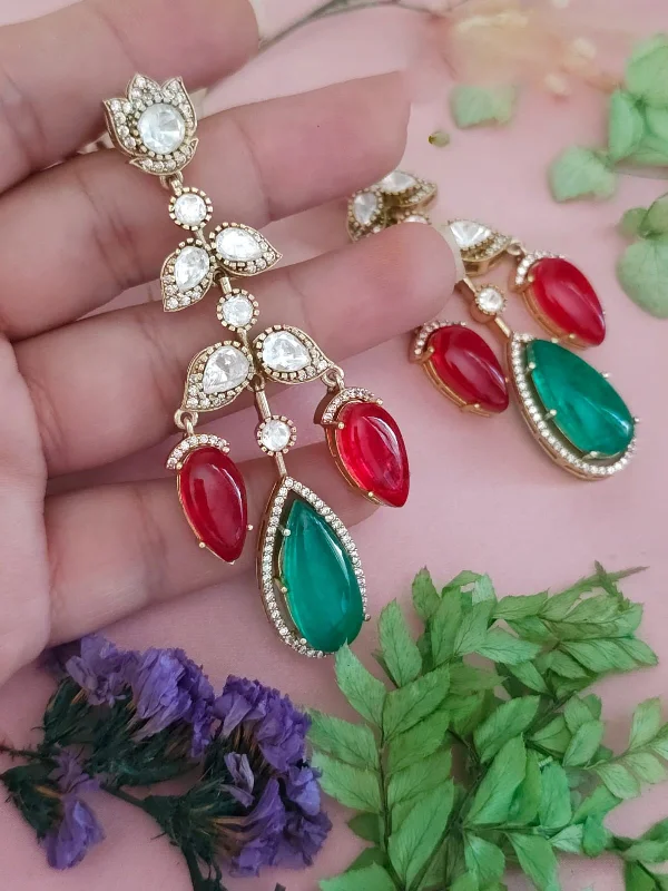 Emerald Green-Red