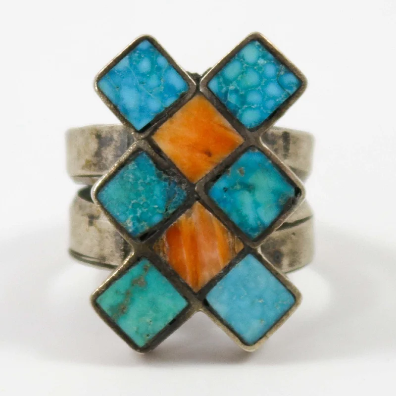 Two-tone rings-Inlay Ring