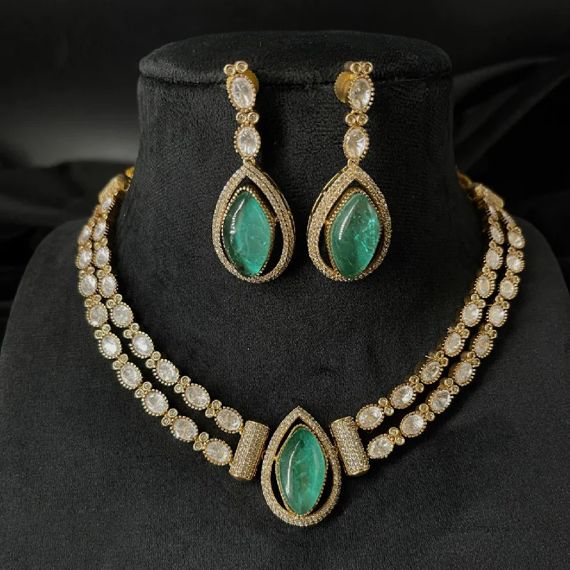 Aquamarine earrings-Mint Polki Indian Choker Earrings Jewelry Set, Double Layer Polki Indian Jewelry Set, Pakistani Mint Jewelry Set, Bollywood Mint Polki Choker Set, Celebrity Polki Jewelry Set, Wedding Jewelry Set