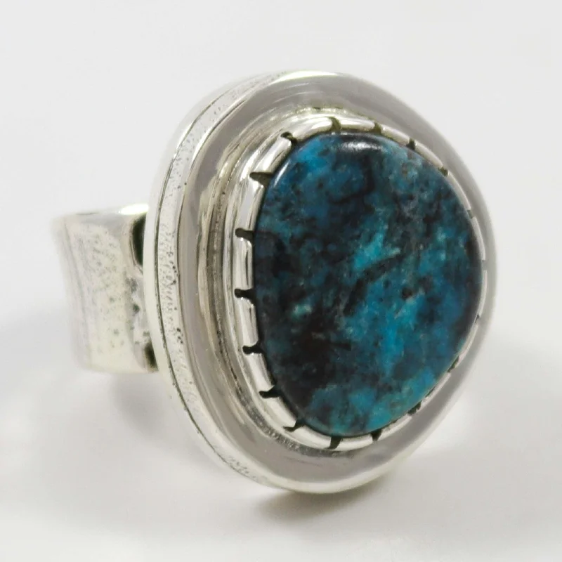 Peace charm rings-Bisbee Turquoise Ring