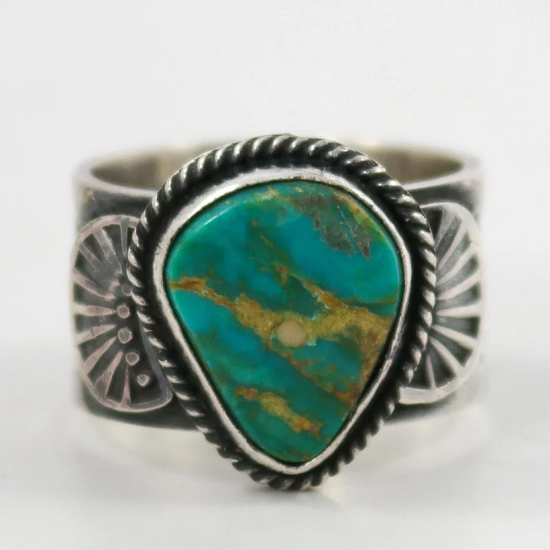 Astrology theme rings-Royston Turquoise Ring