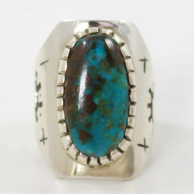 Aquamarine rings-Sierra Nevada Turquoise Ring