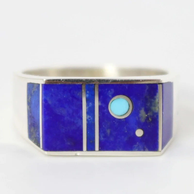 Glimmering druzy rings-Inlay Ring