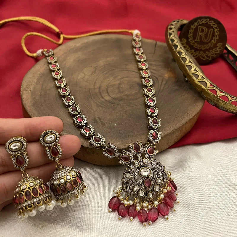 Tiny triangle earrings-Wedding Jaipuri Floral Necklace Earrings Set, Indian Traditional Jewelry Set, Rajsthani Necklace Set, Indian Floral Jewelry Set, Pakistani Necklace Set