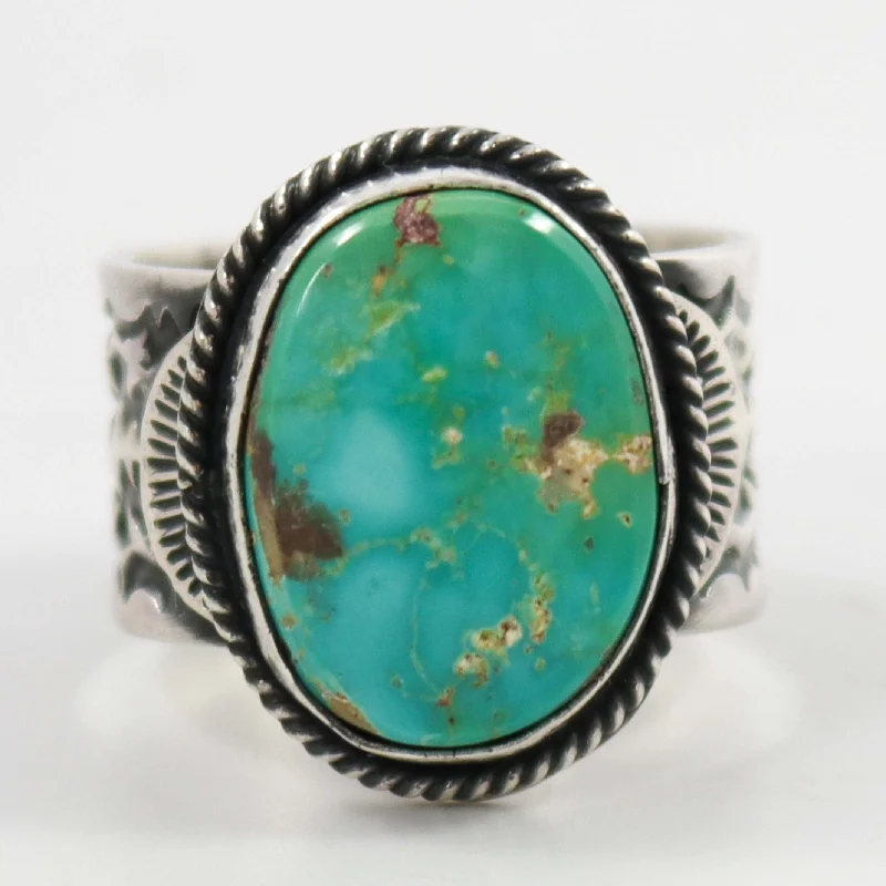 Radiant star rings-Royston Turquoise Ring