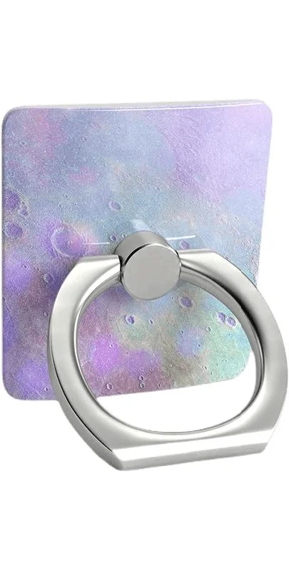 Ruby solitaire rings-Over the Moon | Pastel Marble Moon Phone Ring