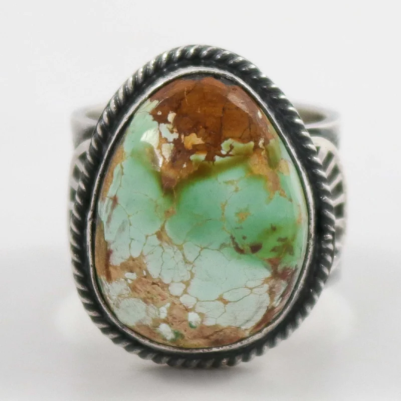 Endless loop rings-Royston Turquoise Ring