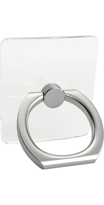 Fluid shape rings-Clear Phone Ring