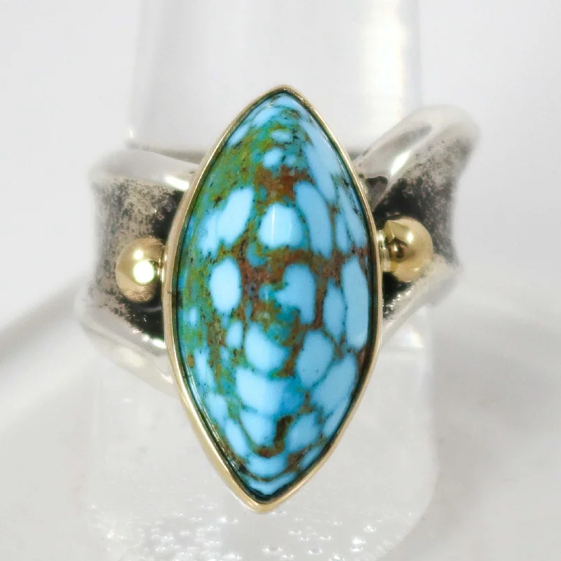 Natural form rings-Ithaca Peak Turquoise Ring