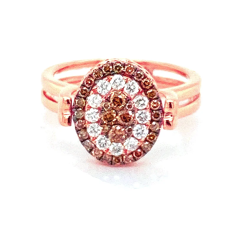 Retro deco rings-Reversable Ring