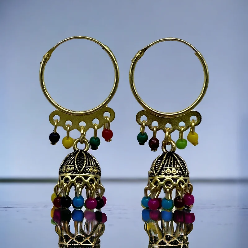 Bird design rings-Multy  Color Earring