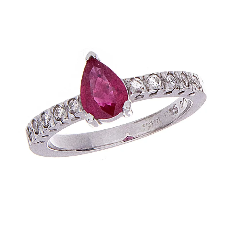 Dual-tone rings-Ruby Rings - SIHQ0D6V