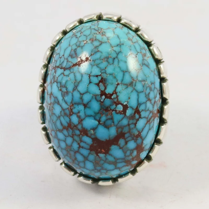 Mid-century rings-Persian Turquoise Ring