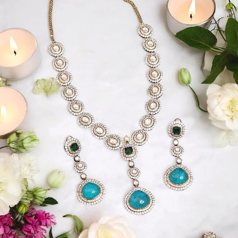 Mid-century earrings-Bridal Polki Statement Necklace Earrings Jewelry Set, Indian Polki Necklace Set, Pakistani Necklace Set, Bridal Polki Jewelry Set, Wedding Polki Necklace Set