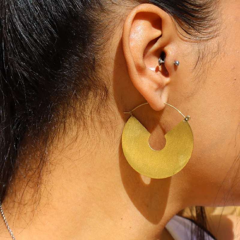 Sleek bar earrings-Oyin