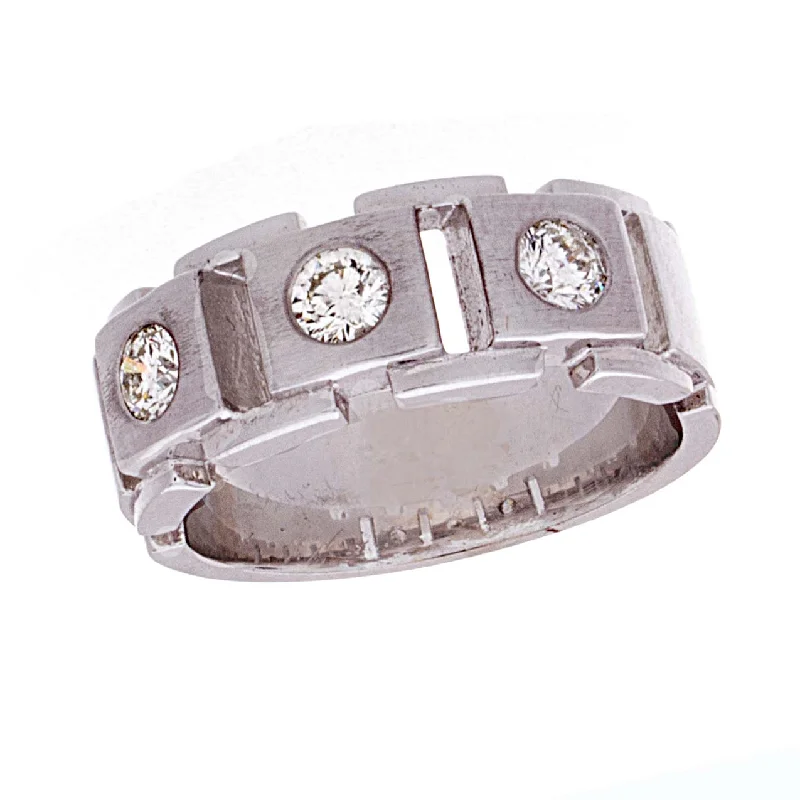 Plated silver rings-Mens Ring - GDD2843