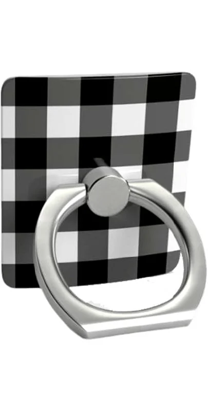 Crafted artisan rings-Check Me Out | Checkerboard Phone Ring