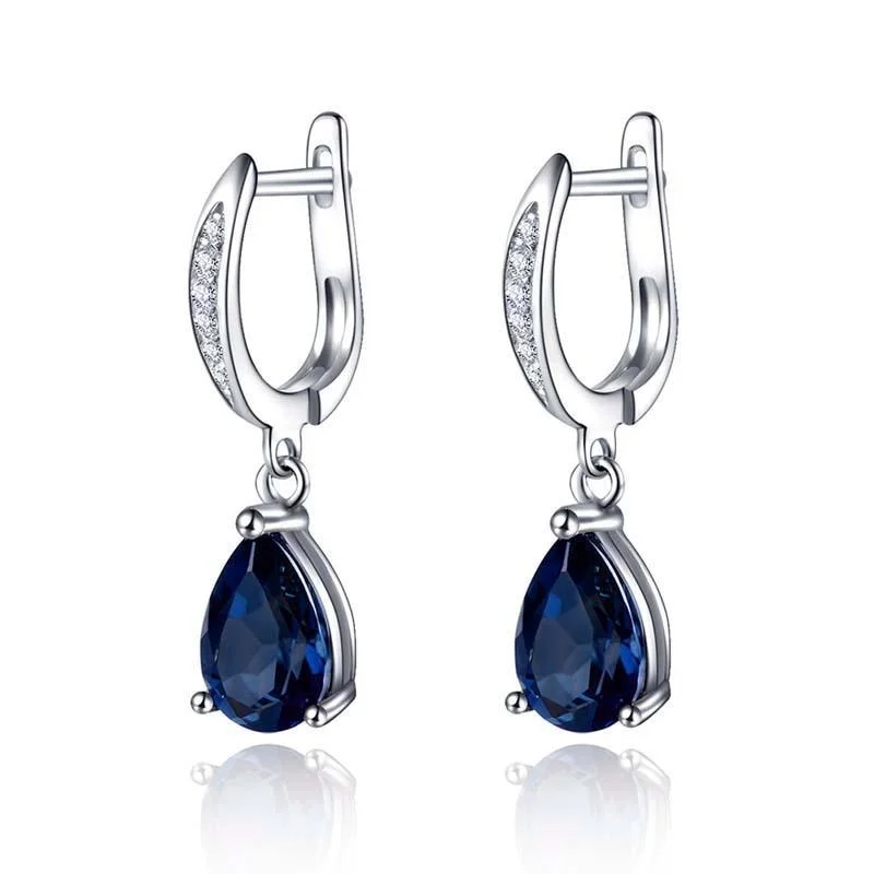 Pentagon stud earrings-Water Drop Earrings for Women Elegant Classic Jewelry