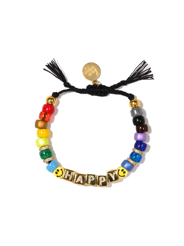 Dot design bangles-CLOUD NINE BRACELET (HAPPY)