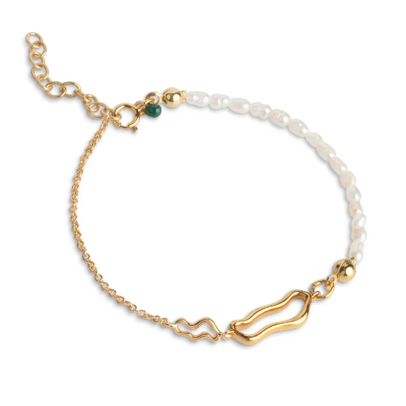 Beaded link bracelets-Bracelet, Juliana