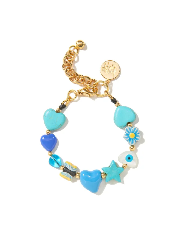 Small star bracelets-ICY HEART BRACELET