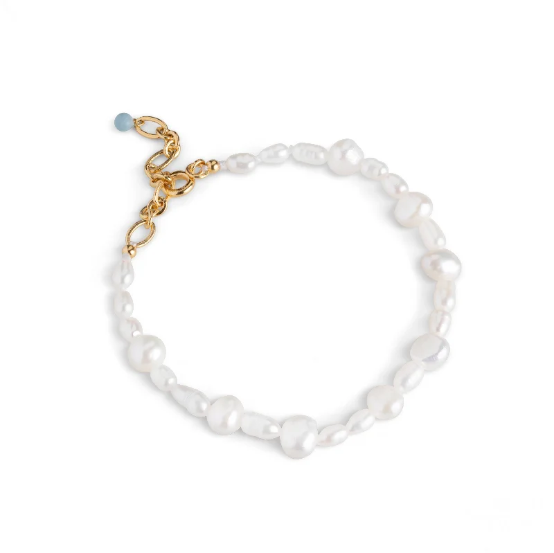 Dual-tone bracelets-Bracelet, Pearlie