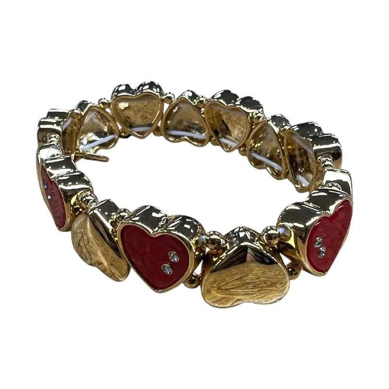 Stone layer bracelets-BRACELET CHARM by TALBOTS In RED