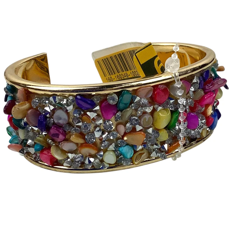 Thick gem bangles-Bracelet Cuff By Clothes Mentor