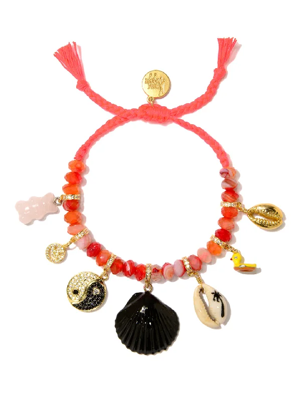 Retro cameo bangles-SCALLOP SUNSET BRACELET