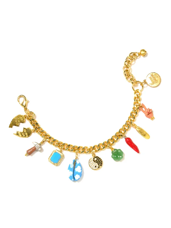 Bird motif bangles-LADY LUCK BRACELET